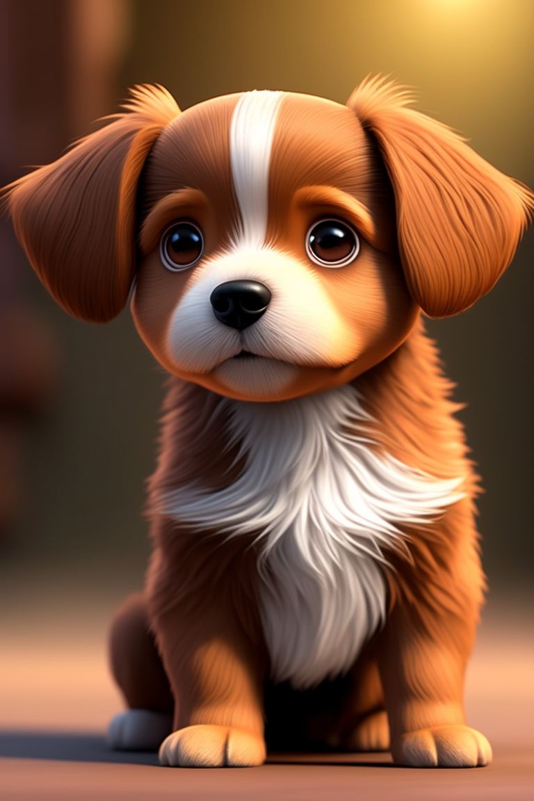 cute dog animation