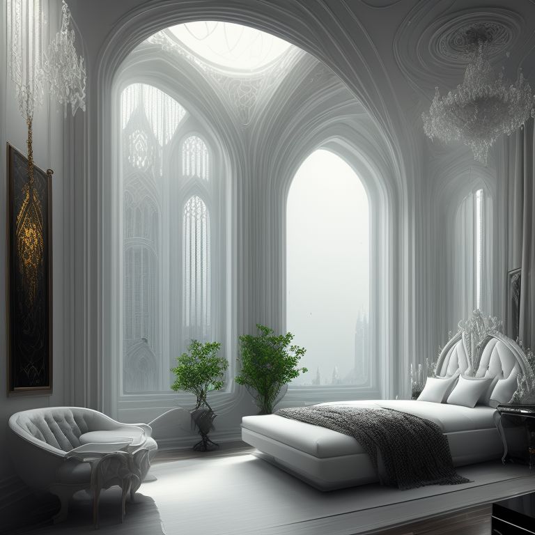 gothic interior design bedroom