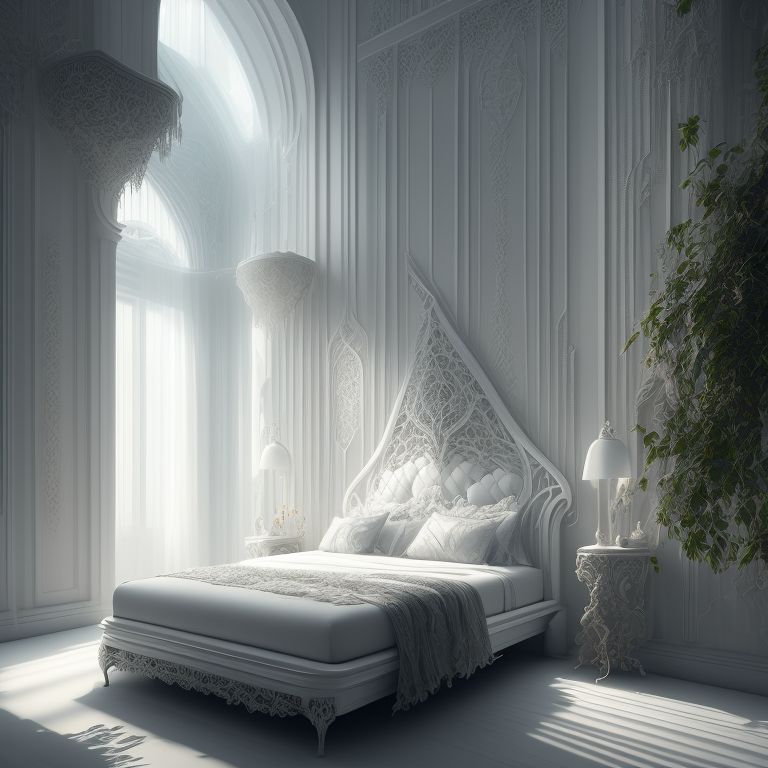 gothic interior bedroom
