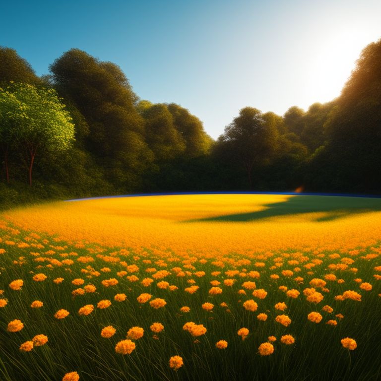 keisha_79baby: Blooming meadow on a spring day, with soft pink and ...