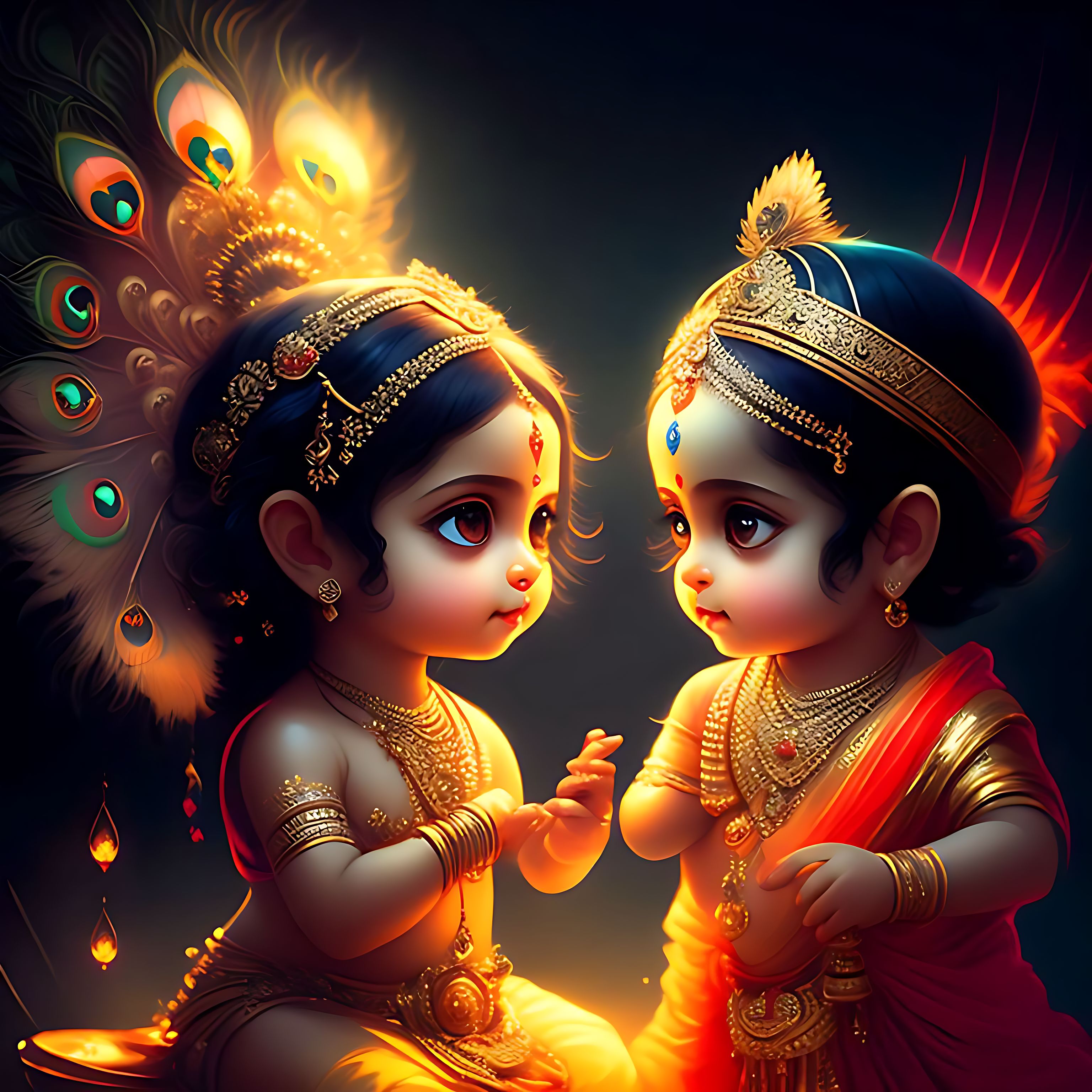 Radha krishna deals cute pic