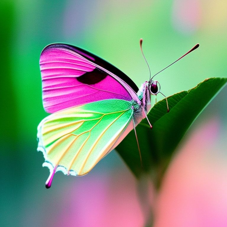 entire-koala5: a green and pink butterfly with a bedroom closet in the ...