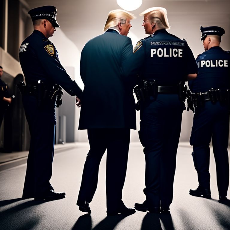 Arctic-ant261: Donald Trump In Handcuffs Being Arrested Being Taken ...