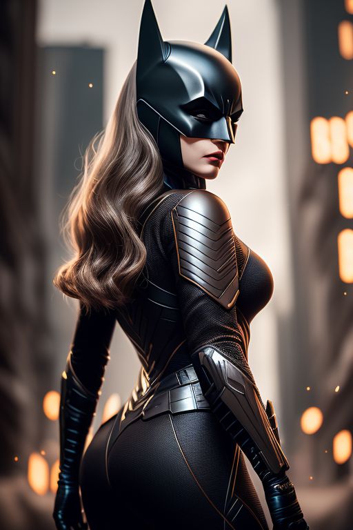 PolyCrumbs: female batman superhero