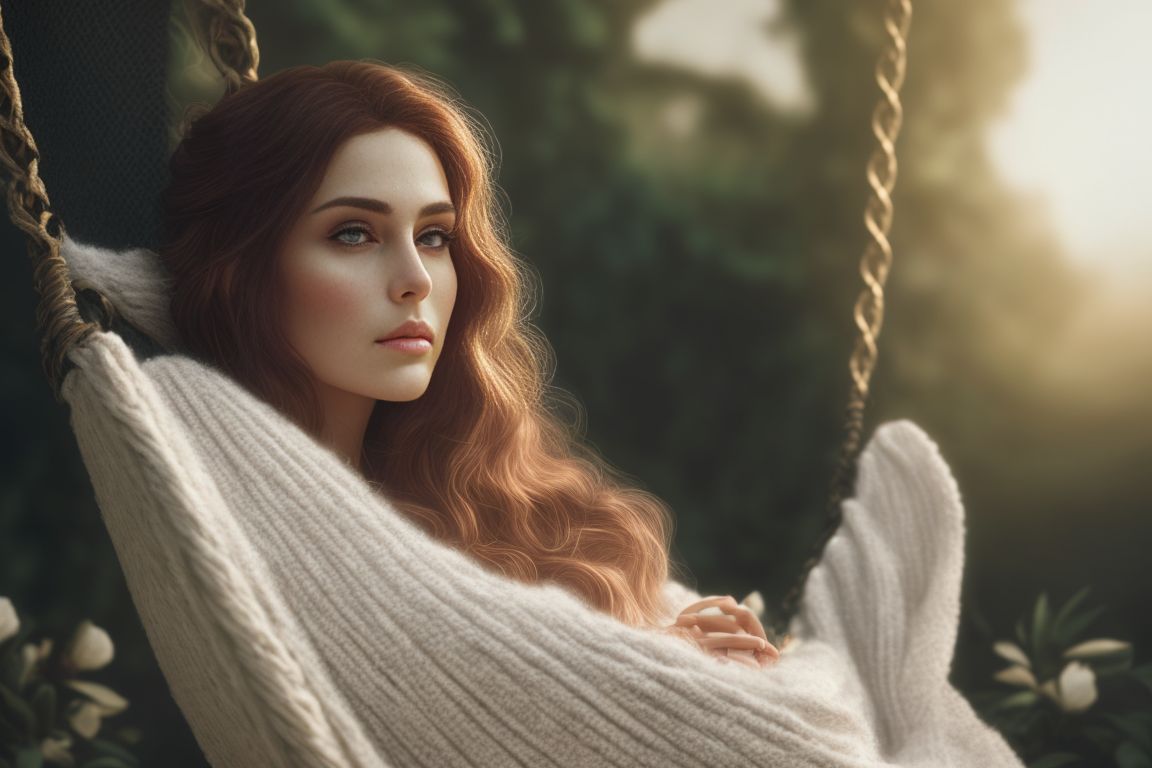 addison A person Relaxing in a Swing Chair