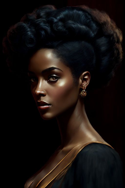 KOPF-KI-NO: afro model updo portrait 60's haute couture Italian vintage ...