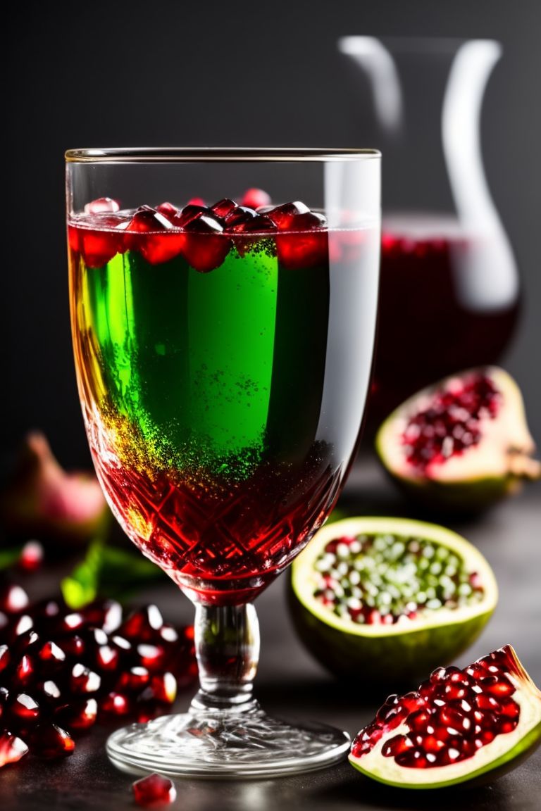 EMERALD ELIXIR WINE GLASS