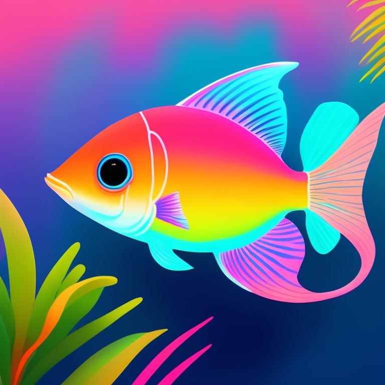 How to Draw a Tropical Fish