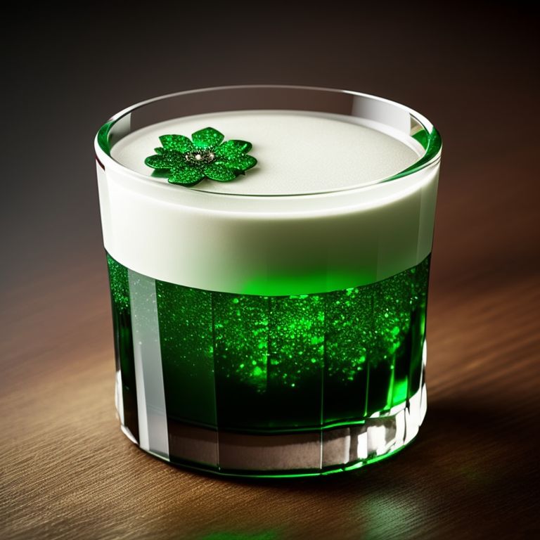 Fedoraxsa Emerald Sparkle Cocktail A Masterpiece of Quality and