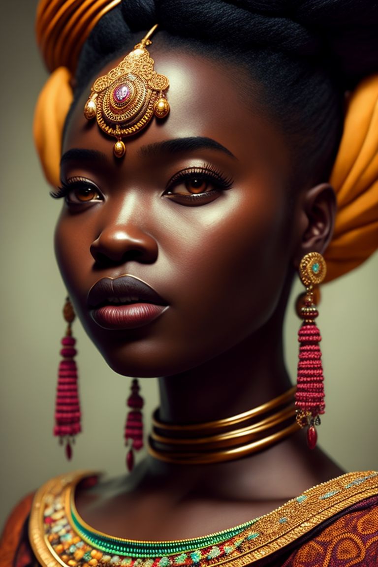 african princess warrior