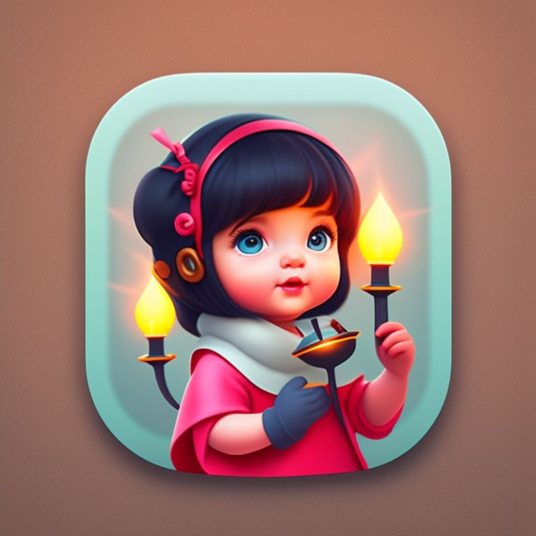 Baby Game app icon on Behance