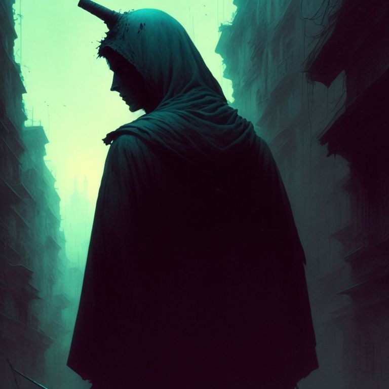 Hiding In The Shadows Art