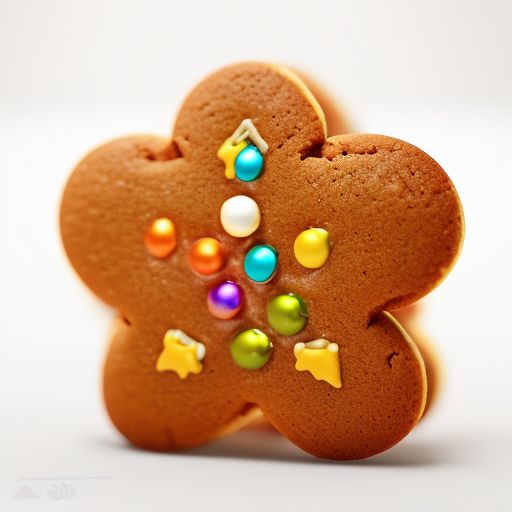 standing centered, Pixar style, 3d style, disney style, 8k, Beautiful, Make Christmas Gingerbread Cookies with Image Content