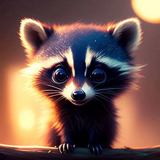 dreary-deer844: a raccoon