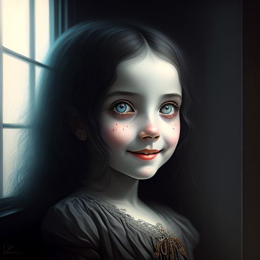 Creepy Little Girl Drawings