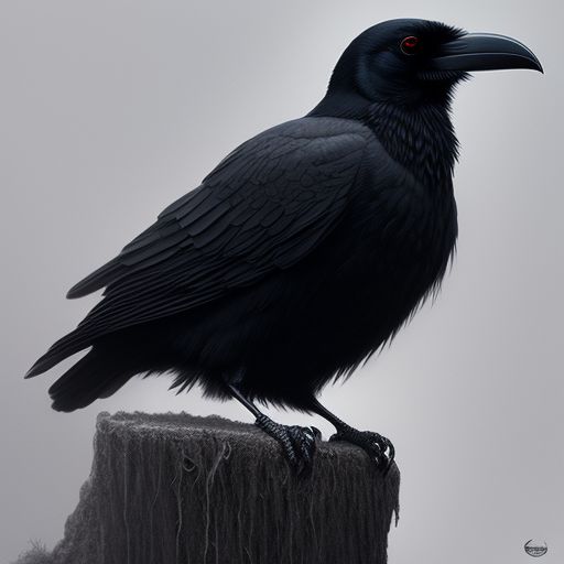 narrow-skunk478: Raven raven with a ring in its beak