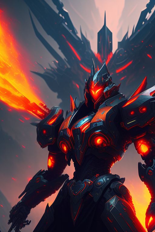 mecha aatrox splash art