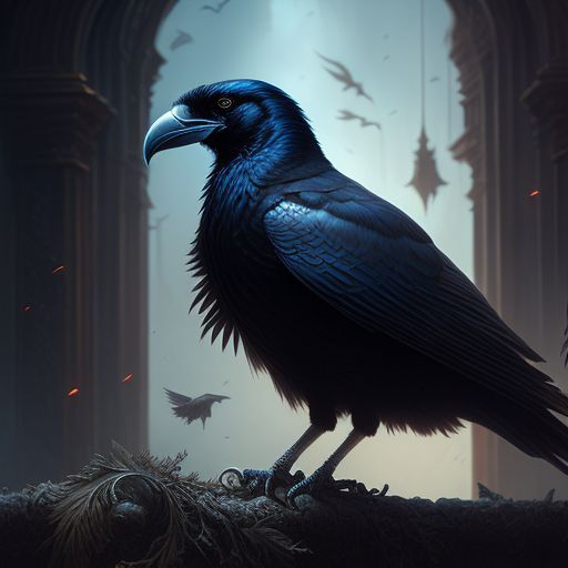 narrow-skunk478: Corvinian raven