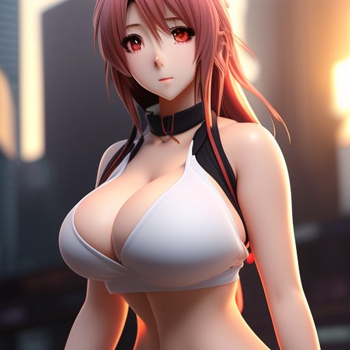 devoted-ram251: front view, anime girl bent over towards the viewer, full  body view, to heavy to stand, side profile view, anime girl bent over  towards the viewer, wide hips