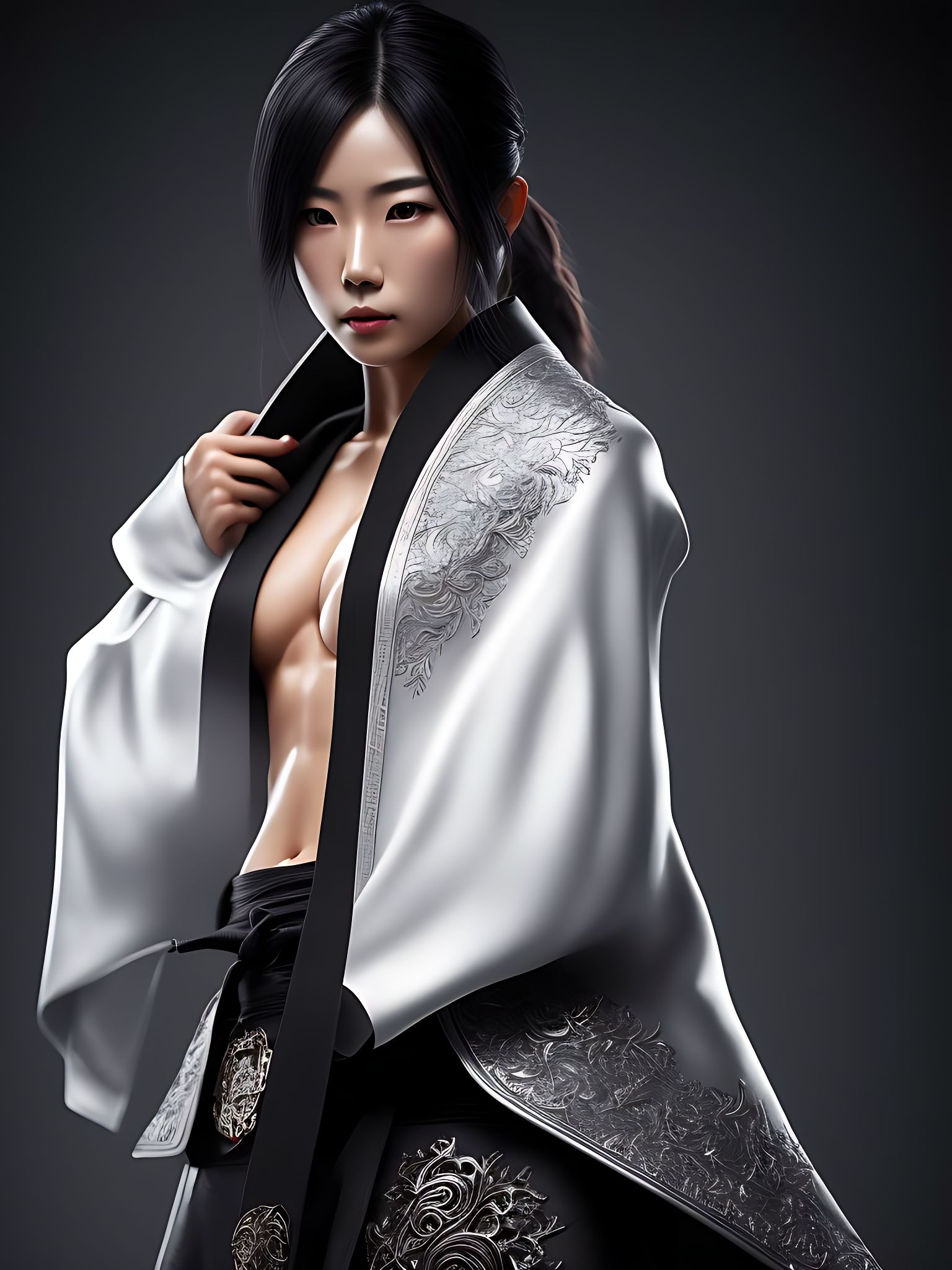 Abs girl japan cosplay photo model