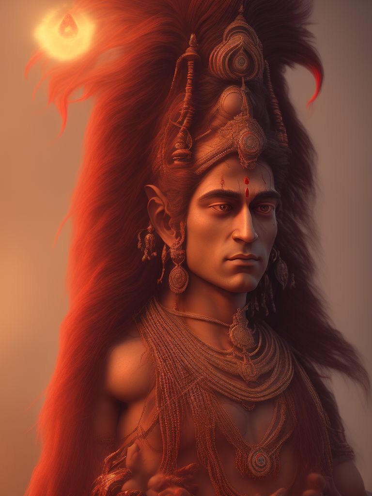 mushy-whale700: Red Lord Shiva