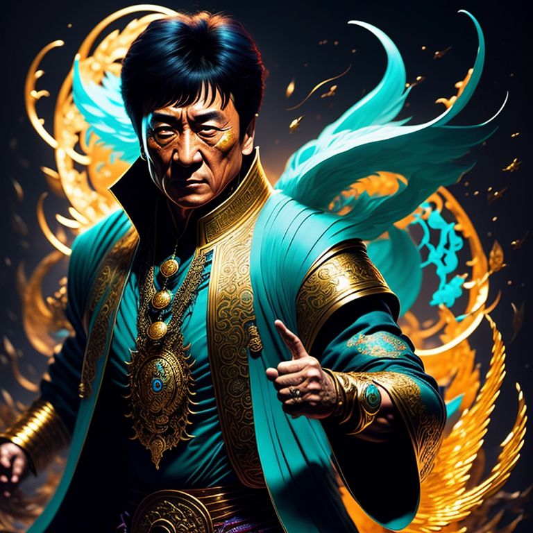 Max_Turbo: Turquoise Jackie Chan The Kung-Fu Master