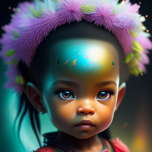 Avatar baby cinematic face and shoulders portrait 8k resolution hyperdetailed concept art by Roger Dean hyperdetailed intricately detailed Splash art 8K 3D""

, painted by the legendary artist roger dean, highly detailed with 8k resolution in a hyper-realistic manner, with intricate details in the background adding to the mood, with art that looks like a detailed and beautifully rendered splash art, in 3d.