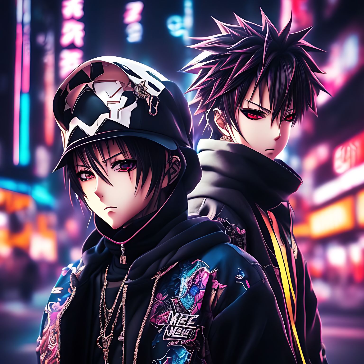 Anime Character Hero Realistically High Definition Colourful · Creative  Fabrica