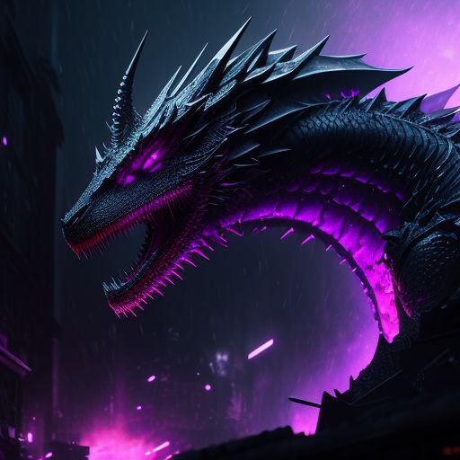 awesome purple dragon wallpapers