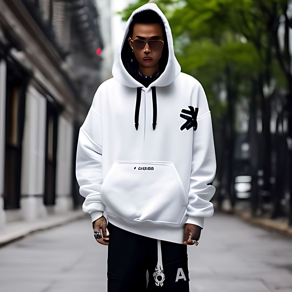 White 2025 hoodie fashion