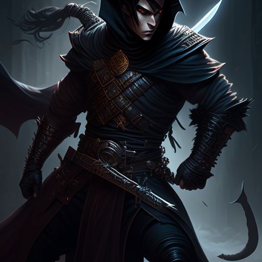 tiefling male rogue