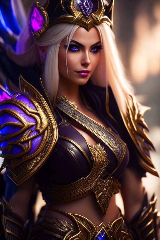 Yrel in world of warcraft, cinematic, Film texture, Film light, Hyper detailed, Hyper realistic, masterpiece, atmospheric, High resolution, Vibrant, High contrast, dark angle, 8k, HDR, 500px, Cinematic, Photography, Sharp, Hasselblad, Dramatic Lighting, Depth of field, Medium shot, Soft color palette, 80mm, Incredibly high detailed, Lightroom gallery