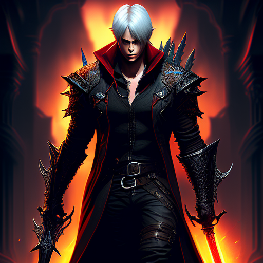 ArtStation - Dante - Devil May Cry 3