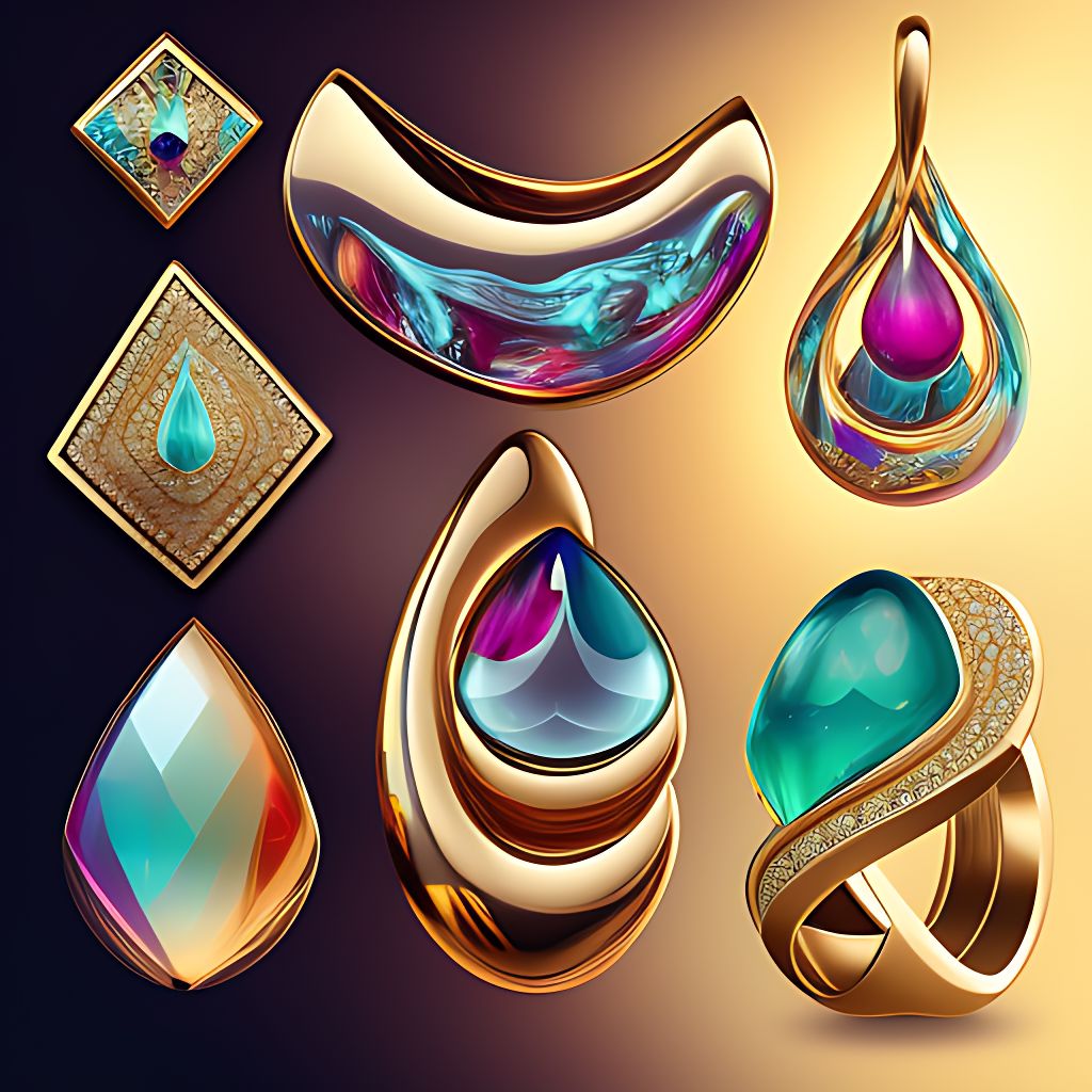 heathercooper: Luxury jewelry display, earrings with gemstones ...