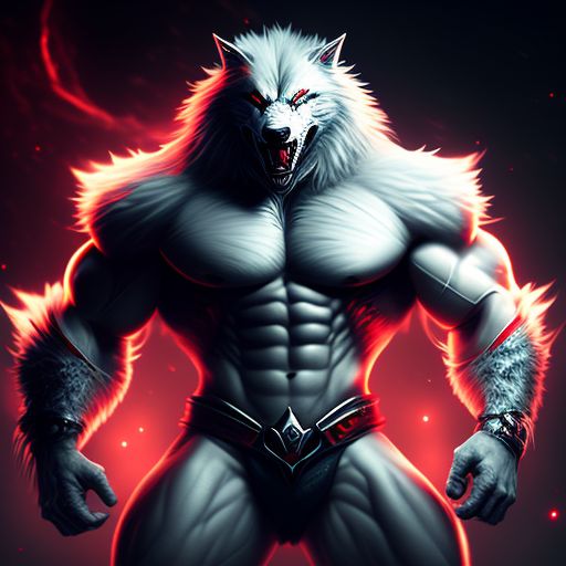 Red Werewolf Eyes