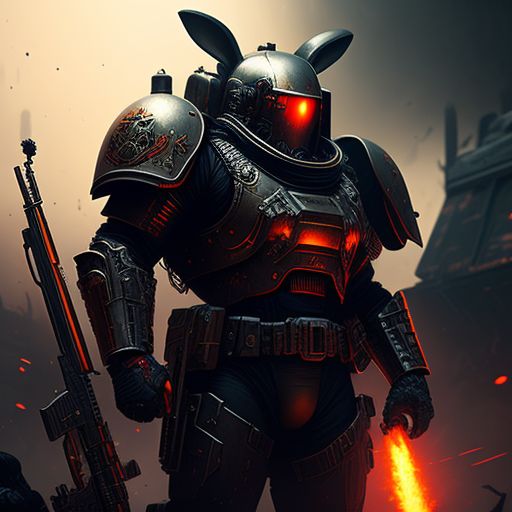 plush-wasp264: the war icon for the 'Murder Bunnies' chapter of space ...
