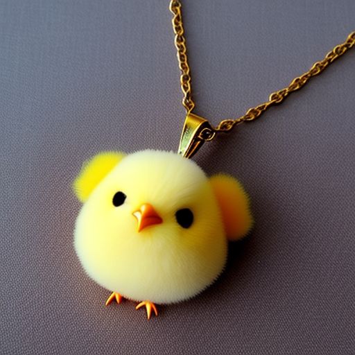 Baby deals chick necklace