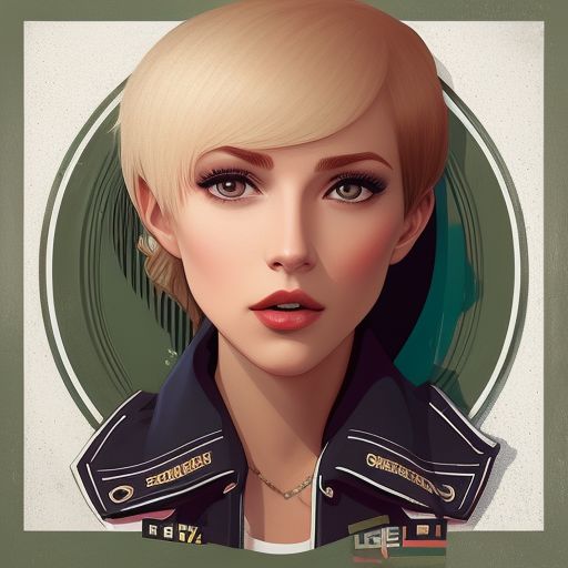 bothpanther831 prepcore blonde woman in an oversized letterman jacket