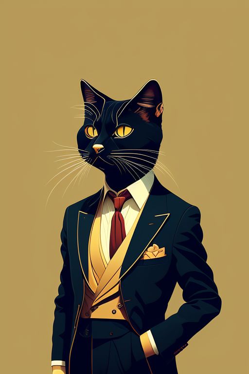 Cat best sale business suit