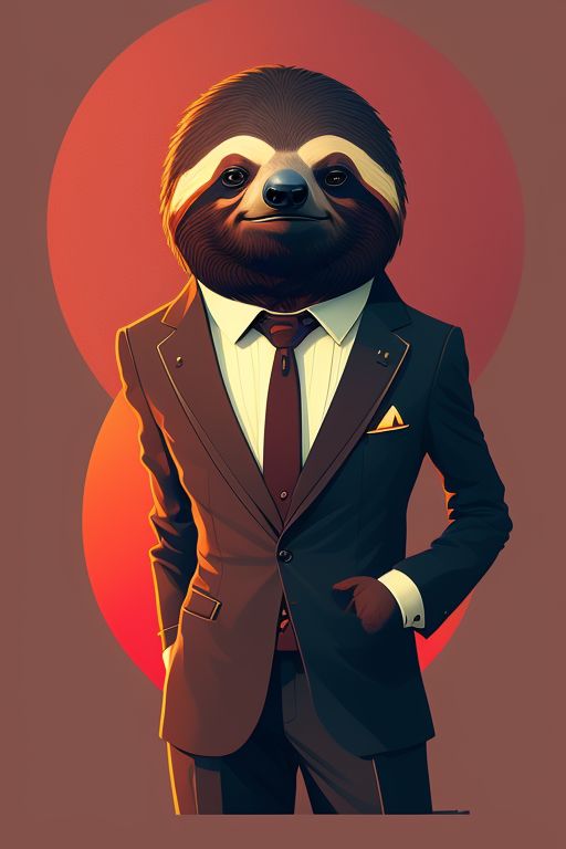 Sloth In Suit