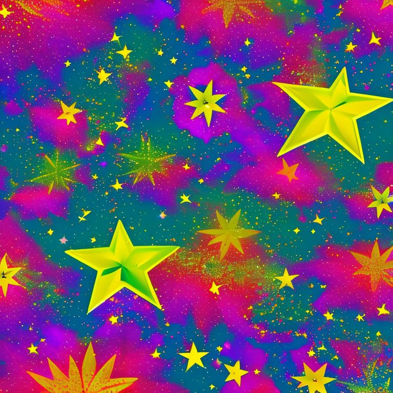 stars and moon cosmic dance eighties music psychedelic , disco music, 70s retro style, pastel, Neon