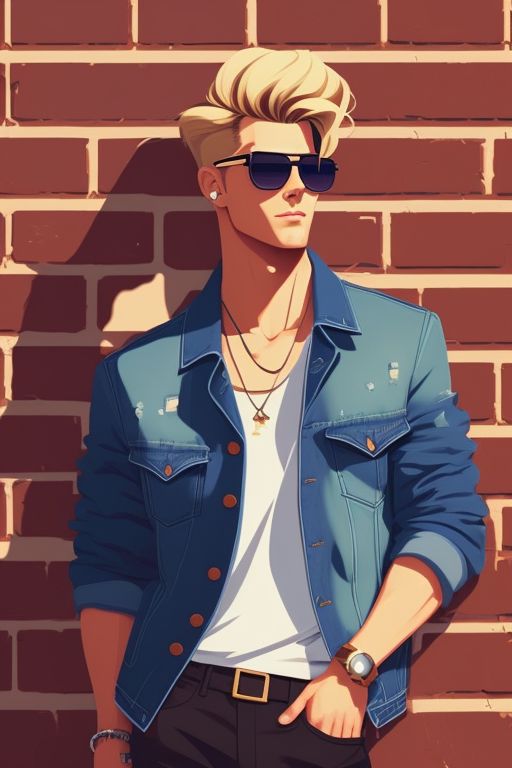 addison-handsome-man-with-short-blond-hair-wearing-a-denim-jacket-and