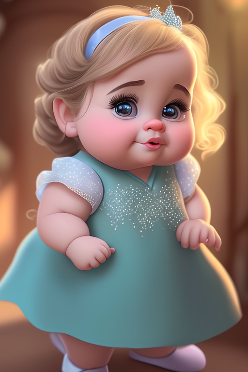 little girl cartoon