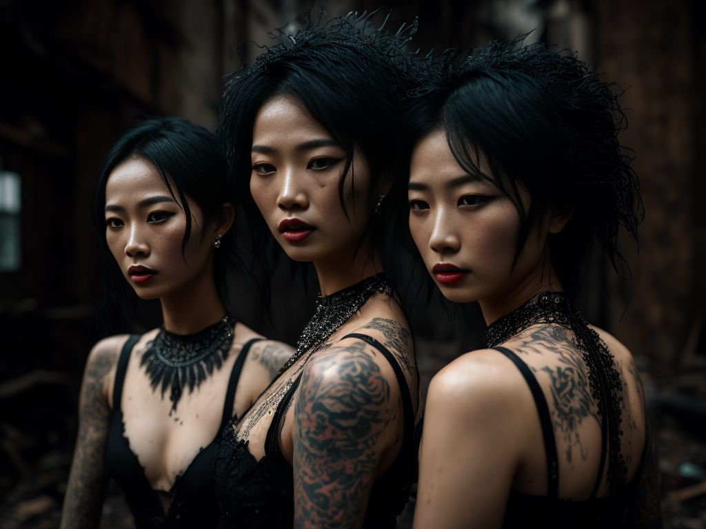 Gothic Glamour: Dark And Moody Tattoos Showcased