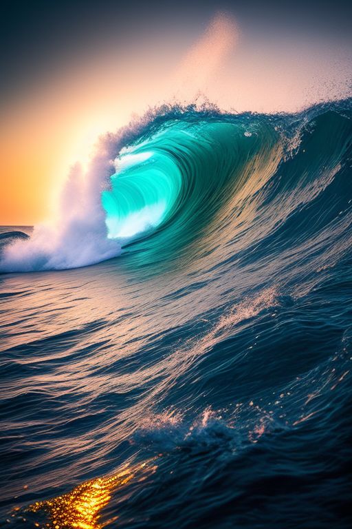 markmo: Living Art: The Perilous Beauty of Arising Ocean Waves