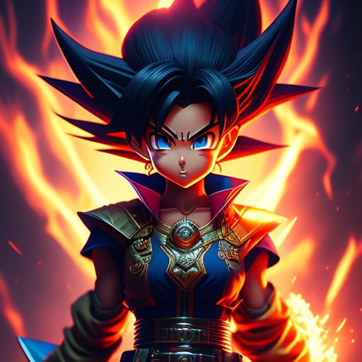 ArtStation - Goku Black Female