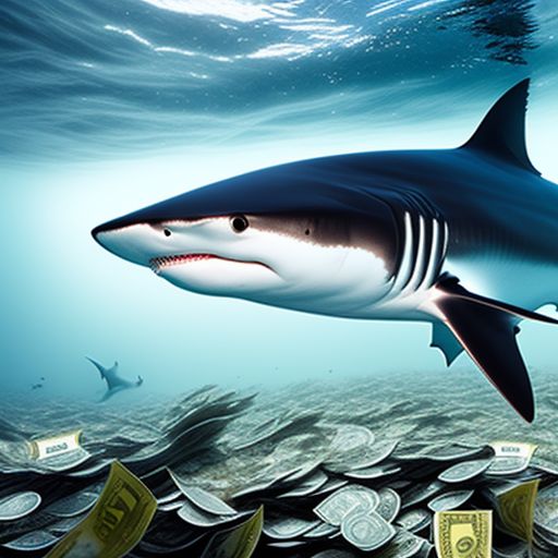 muddygull224 Shark slimming in money