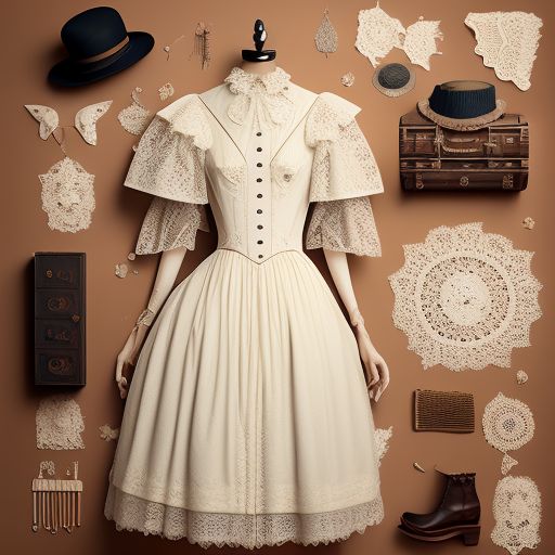 Cute Old Fashioned Dress