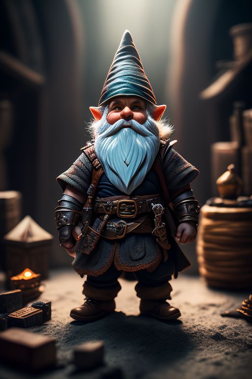 elim happy fantasy d&d gnome rogue, most beautiful photo in the world