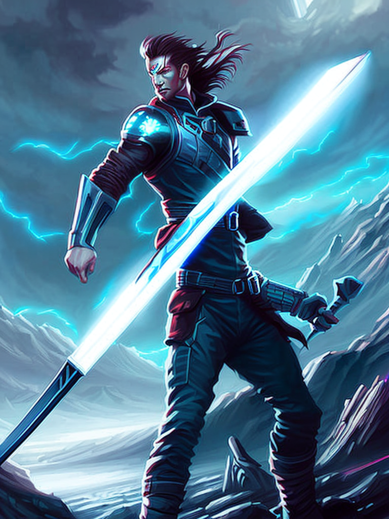 Futuristic Energy Sword